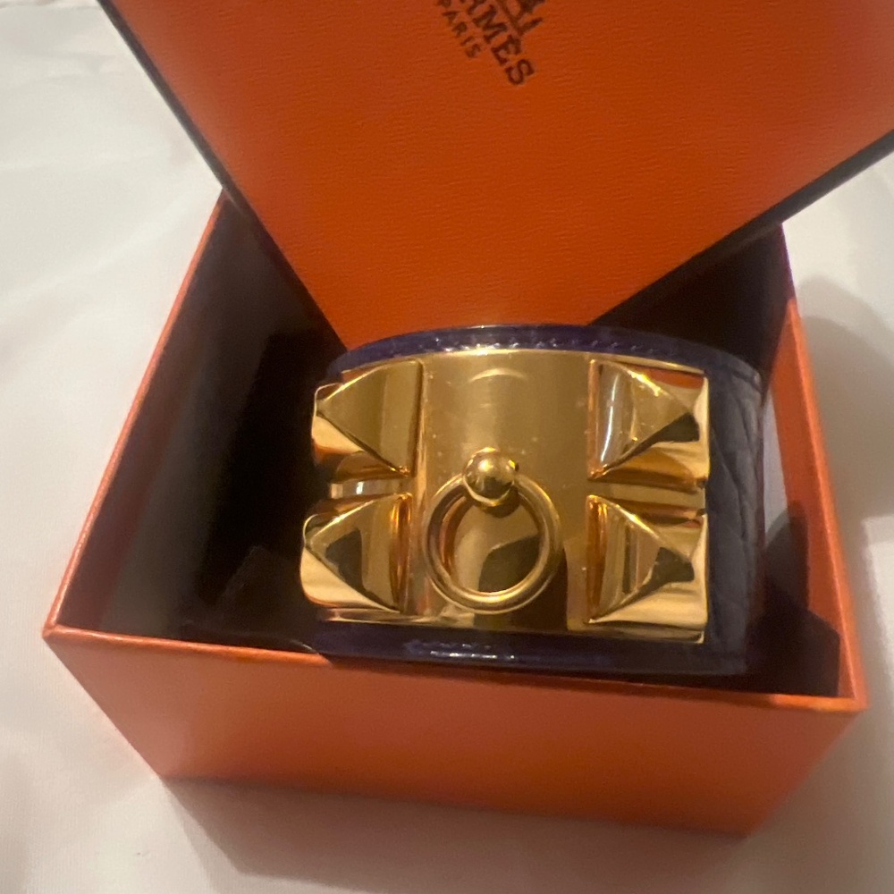 Hermes Alligator Cuff
